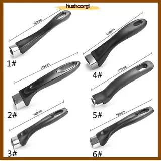 [hushcorgi] ด้ามจับหม้อในครัวเรือน Anti Scalding เปลี่ยน Bakelite Handle สําหรับหม้อเครื่องครัวสต็อกใหม่