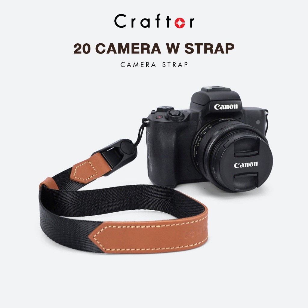สายคล้องกล้อง คล้องข้อมือ รุ่น 20 Camera W Strap - Craftor