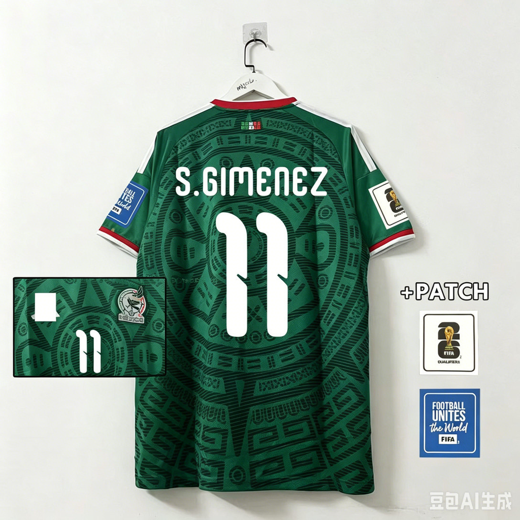 แฟนๆ edition 26/27 เสื้อเหย้า Mexico-team S-4XL