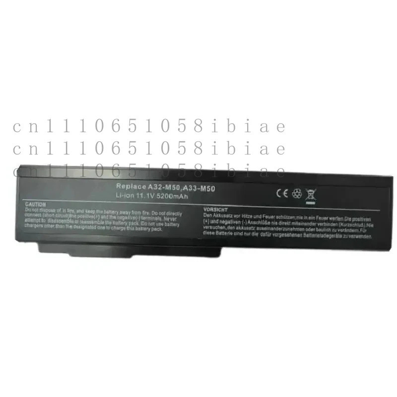 ใหม่ 11.1V 5200Mah A32-M50 A32-N61 A32-X64 A33-M50 แบตเตอรี่แล็ปท็อปสําหรับ ASUS G50 G51 M50 M60 N43