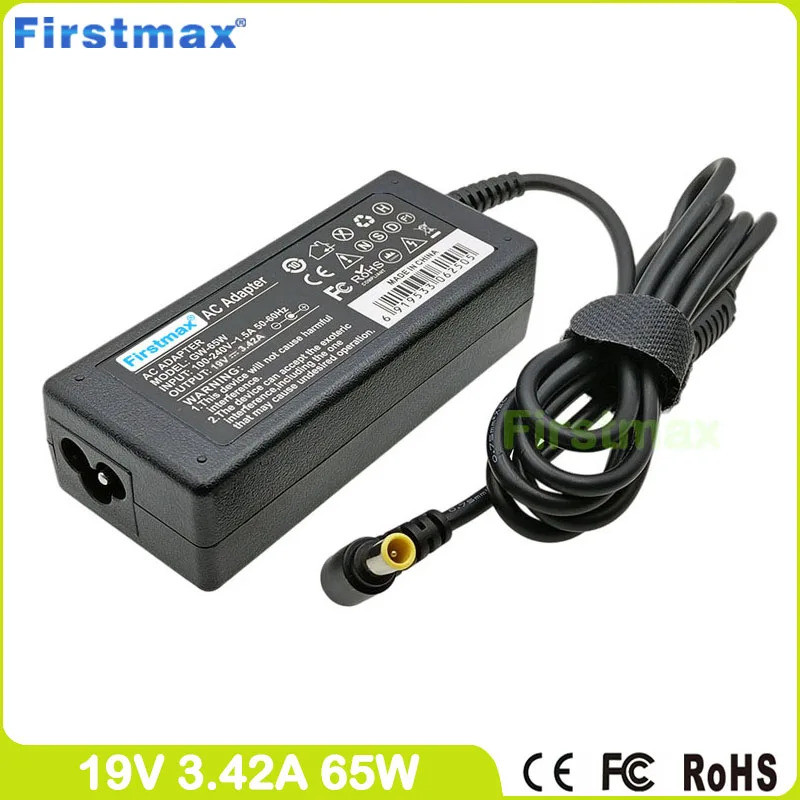 แหล่งจ่ายไฟ AC 19V 3.42A 65W สําหรับ LG PA-1650-43 PA-1650-68 DA-65G19 A16-065N4A แล็ปท็อปอะแดปเตอร์