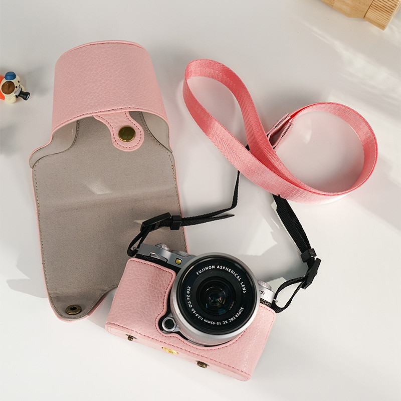เหมาะสําหรับ fuji xm5 เคสป้องกัน fuji xm5 Storage รวมทุกอย่าง น่ารัก ไหล่เดียว Cross-Body Case XM5 เ