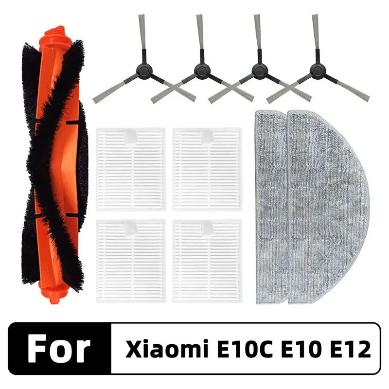 Fit สําหรับ Xiaomi E10 E10C E12 B112 / 3C Plus C103 เครื่องดูดฝุ่นหุ่นยนต์อะไหล่อุปกรณ์เสริมหลักแปรง