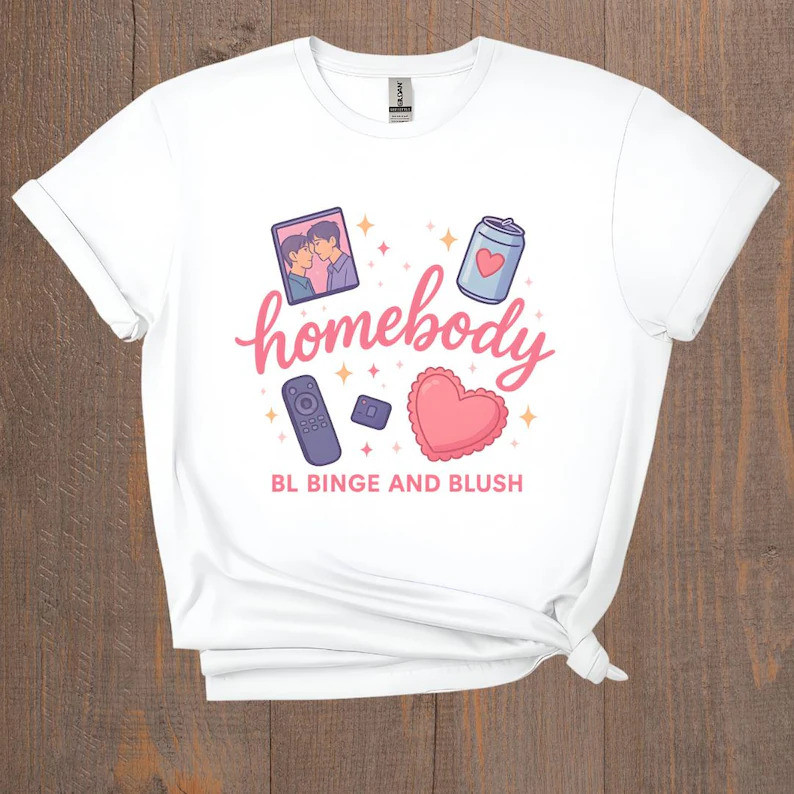 Thai BL Series T-Shirt | Thailand Boys Love Drama Series Tee | Kdrama Korean BL Fan Aesthetic Fashio