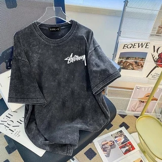 เสื้อยืดผู้ชายวินเทจ เสื้อยืด oversize 'dice' แขนสั้น คอกลม cotton 100% แฟชั่น แนวสตรีท ใส่สบาย ใส่ได้ทั้งชาย-หญิง 3XL