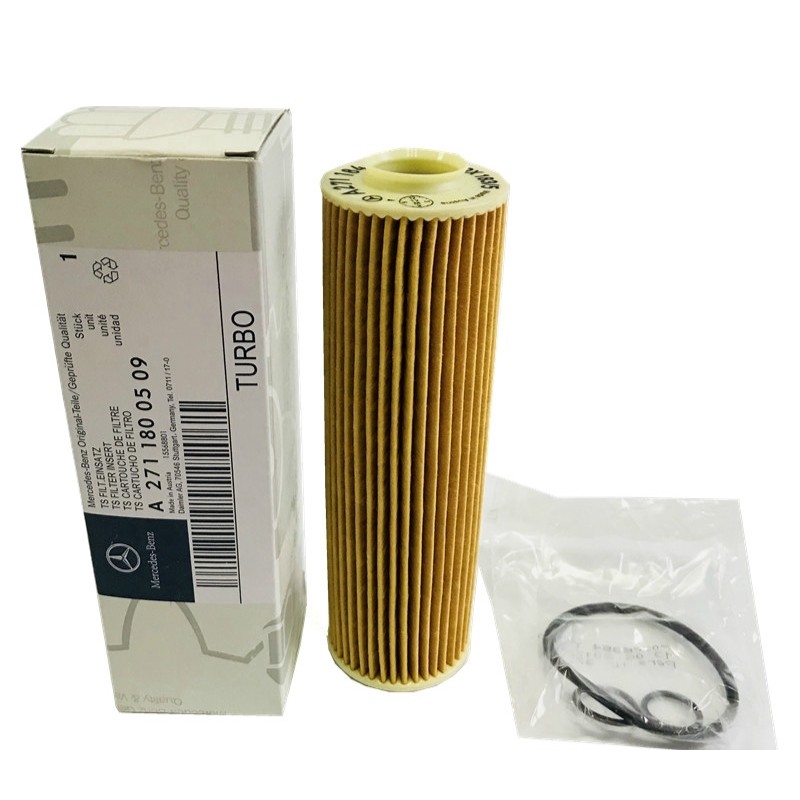 BENZ กรองน้ํามันเครื่อง BENZ W204 C204 S204 C180 / 200 W212 A / C207B200 / 260 R172 SLK200 กรองน้ําม
