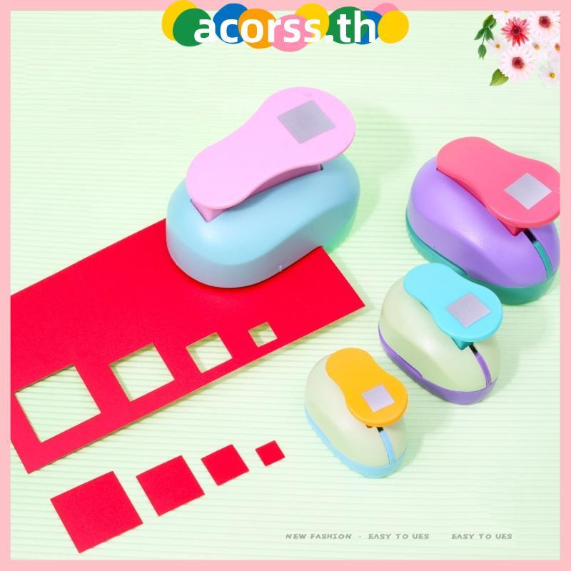 ACOR Professional Paper Embosser Heavy Duty Square Hole Puncher สําหรับการ์ดทํา
