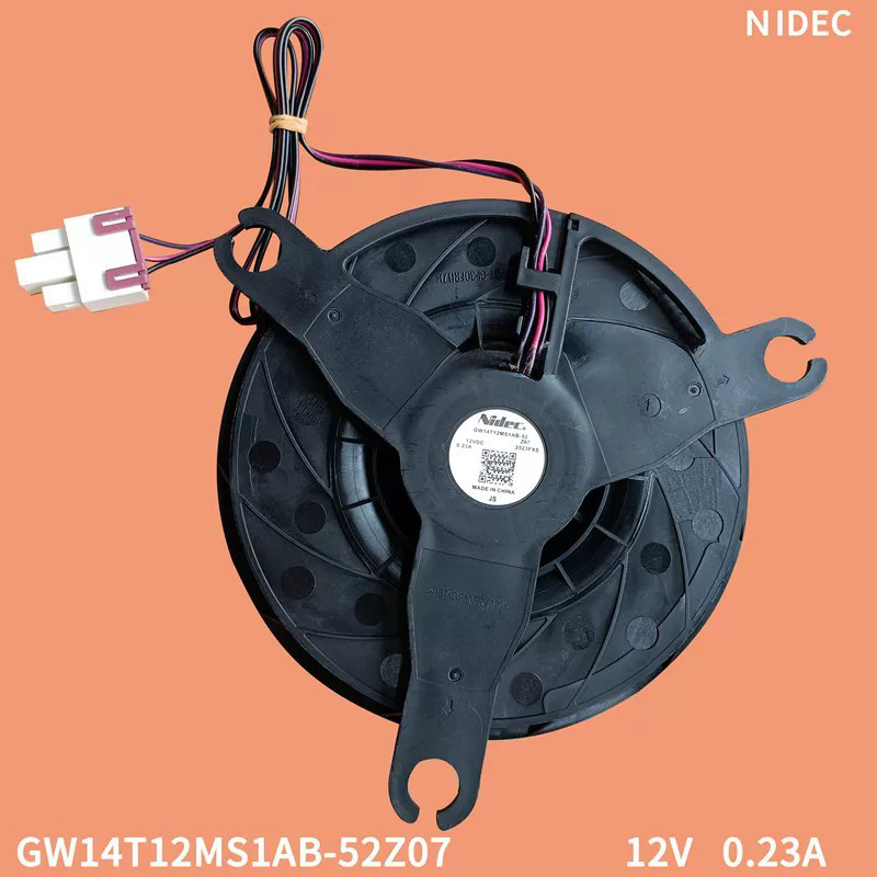 NIDEC เหมาะสําหรับพัดลม Hill GW14T12MS1AB-52Z07 12V 0.23A