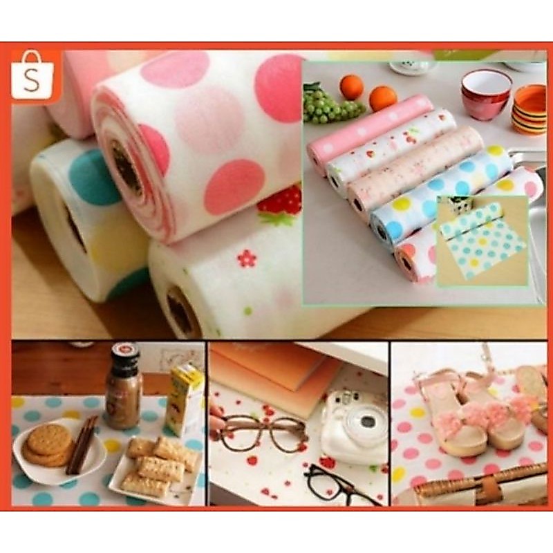 แผ่นรองกันเลอะ ขนาด30×200ซม.รองกันชื้นลิ้นชัก