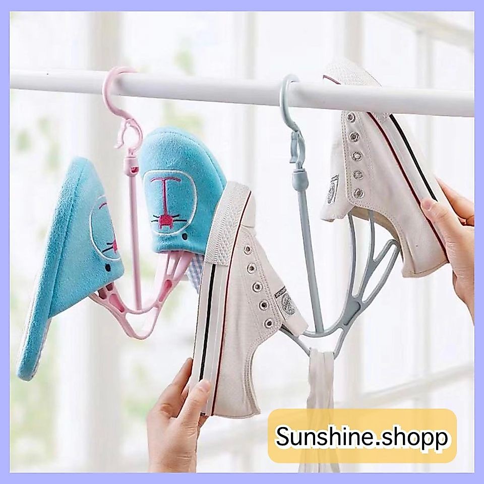 👟ที่แขวนรองเท้า พลาสติก แบบหมุนได้ 360 องศา👞 #E-0029