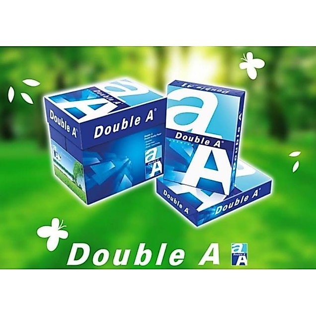DOUBLE A4 กระดาษ 70แกรม & 80แกรม (500แผ่น/Reams) B5 กระดาษถ่ายเอกสาร 70แกรม A4 Kertas 70แกรม/80แกรม 