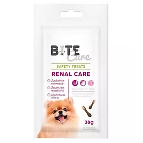 Bite Care Renal Care 38 g ขนมสุนัขมีภาวะโรคไต