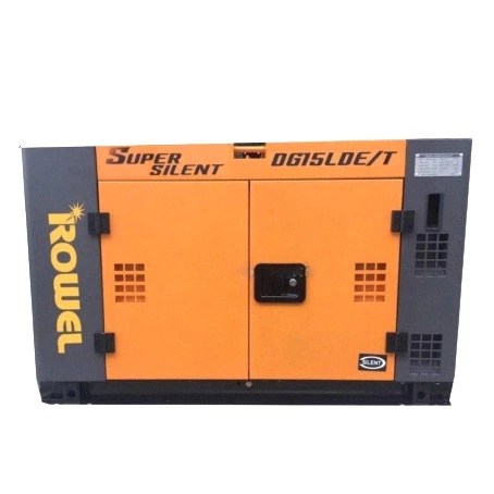 ROWEL เครื่องปั่นไฟดีเซล รุ่น RW-DE-DG15LDE 12000วัตต์ 13HP 4จังหวะ