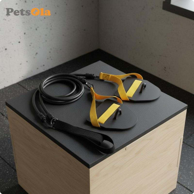 [PETSOLA] Dryland Swim Training Band Multi Level Resistance Cord Strength Trainer สําหรับ Swimmers Home Gym อุปกรณ์