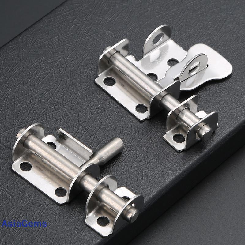 Berrybury สแตนเลสสลักประตู Solid สลักเกลียวเลื่อน Latch Hasp ฮาร์ดแวร์บ้านประตูความปลอดภัยห้องน้ําประตูล็อคใหม่