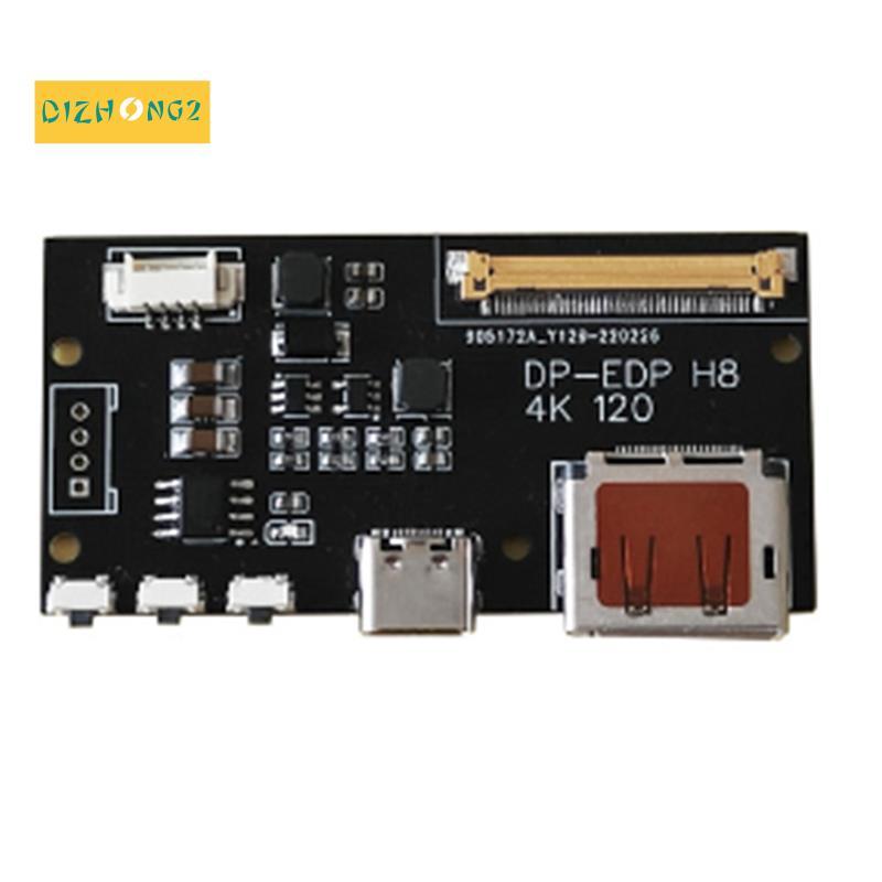 [dizhong2]DP ถึง EDP 4K 120HZ DIY4K Driver Board 4K 2K 1080 อะแดปเตอร์บอร์ดสําหรับจอแสดงผลแบบพกพา (A