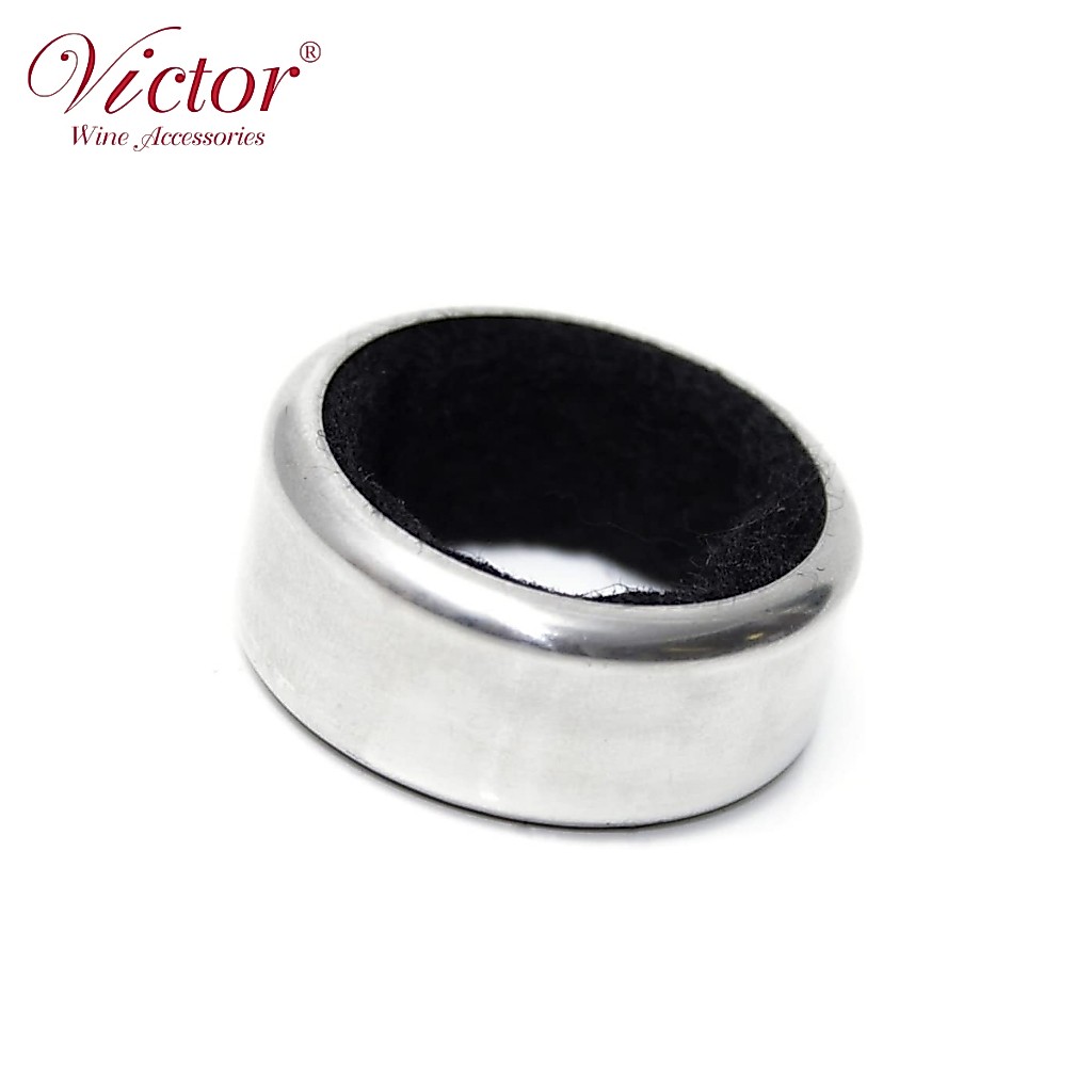 แหวนรองขวดไวน์ อุปกรณ์ไวน์ ห่วงคอไวน์ Victor