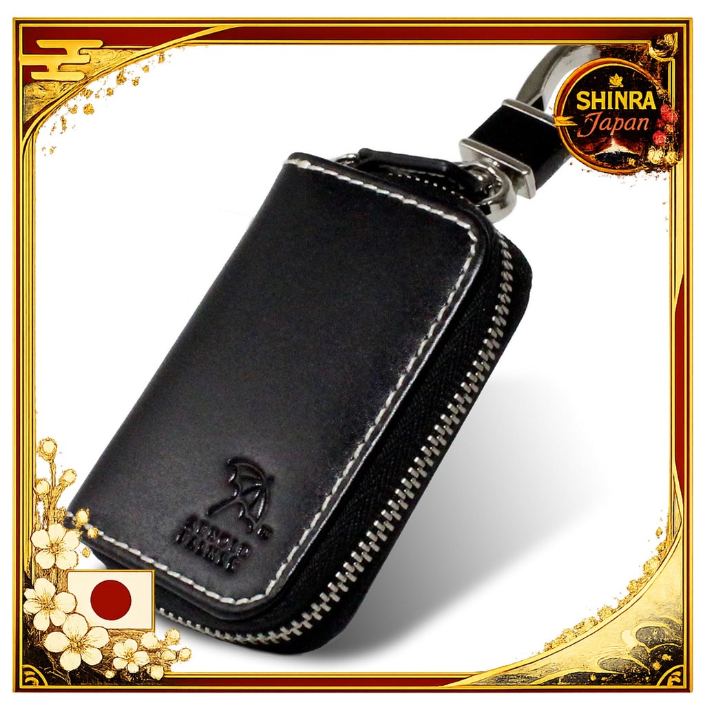 《Direct From Japan》  Arnold Palmer Smart Key Case Key Case Leather Compact APK-3284   From Japan to 