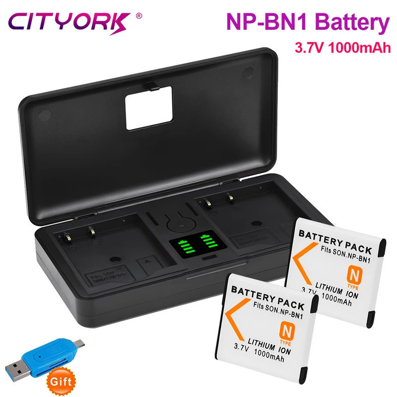 สําหรับ Sony NP-BN1 NP BN1 แบตเตอรี่กล้องสําหรับ Sony Cyber Shot DSC-TX10 DSC-QX10 DSC-QX100 DSC-T11