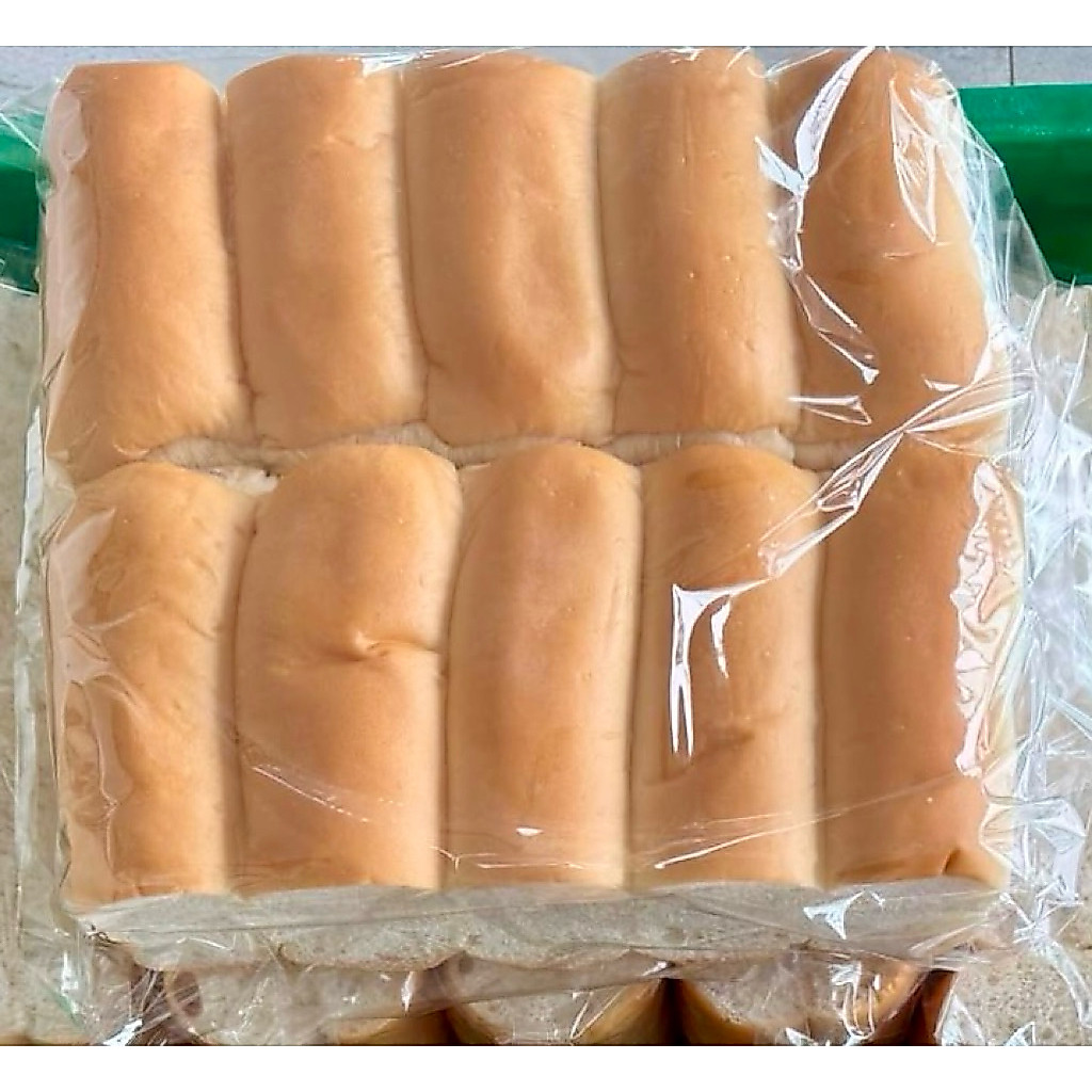 ขนมปังไอติม บรรจุ10ชิ้น:แพ็ค สำหรับใส่ไอติมเพียงแค่หั่นครึ่งขนมปังและวางไอติมท้อปด้านบน