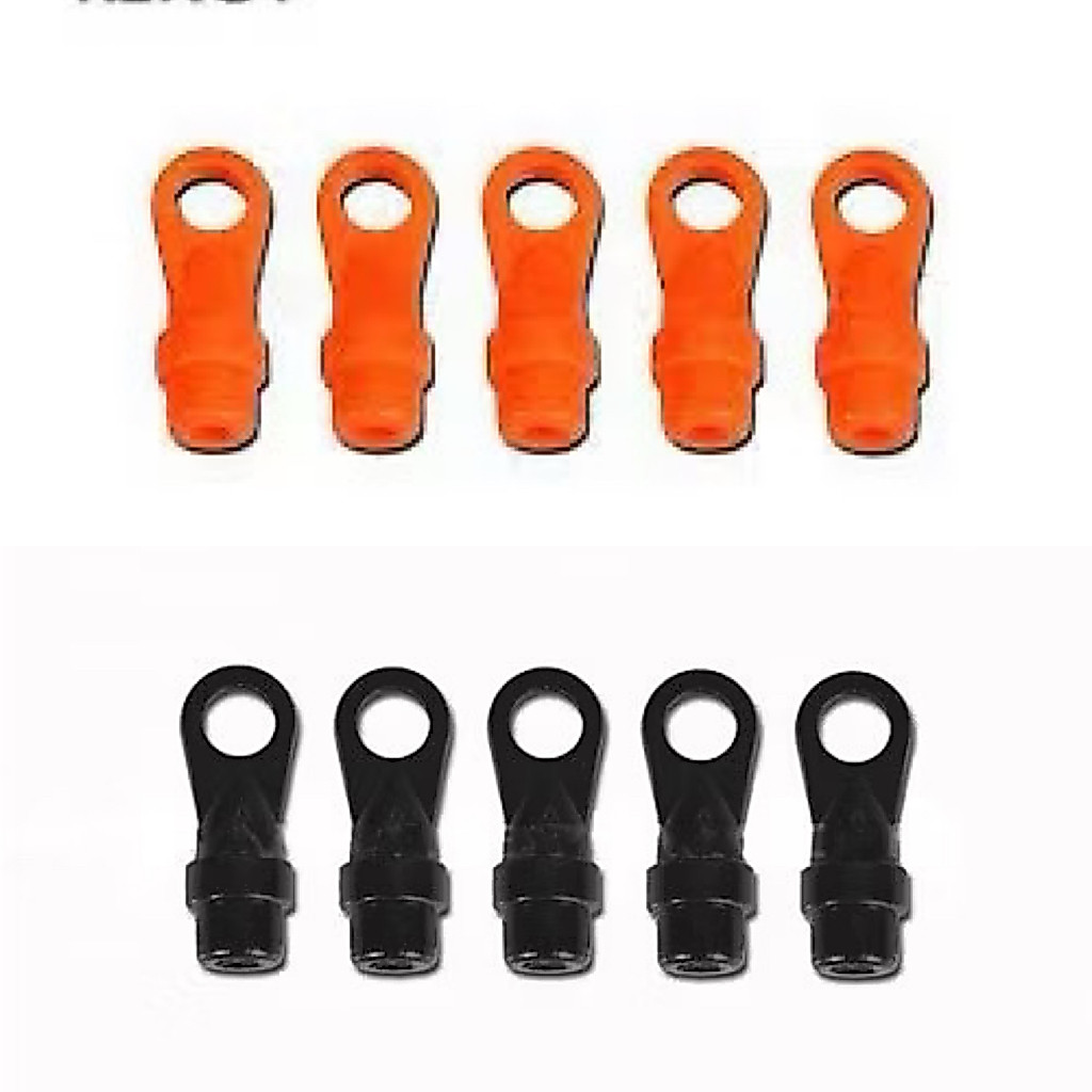 Tarot หัวบอลลิงค์พลาสติก ใช้กับ ฮ. 450/500DFC Main Rotor Ball Head Buckle (5ชิ้น) TL50186 / TL50186-02