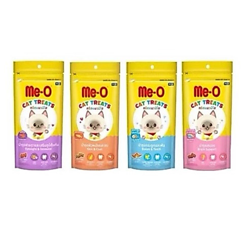 ( 1ซอง) Me-O Treat มีโอ ทรีต ขนมแมว 50g.*โปรดอ่านรายละอียดก่อนสั่งซื้อ