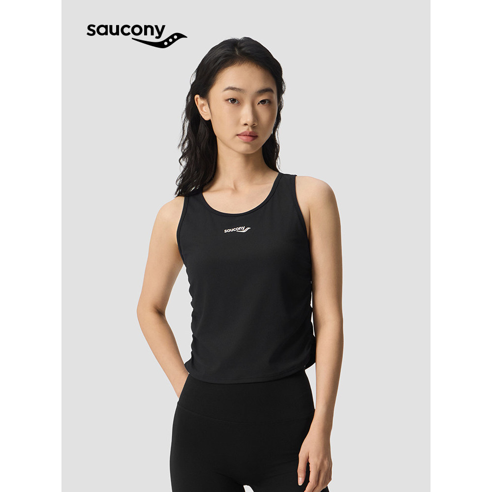 Saucony Saucony Womens Racing Running Tight เสื้อกั๊กกีฬาลําลองสบาย