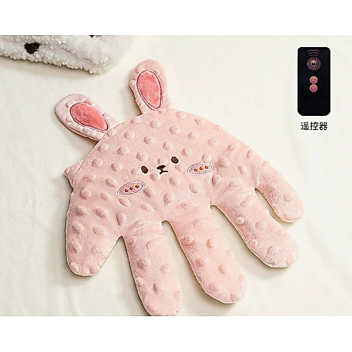 Hand Glove Hand Pillow Cute Soothing Palm (กระต่ายสีชมพู4)