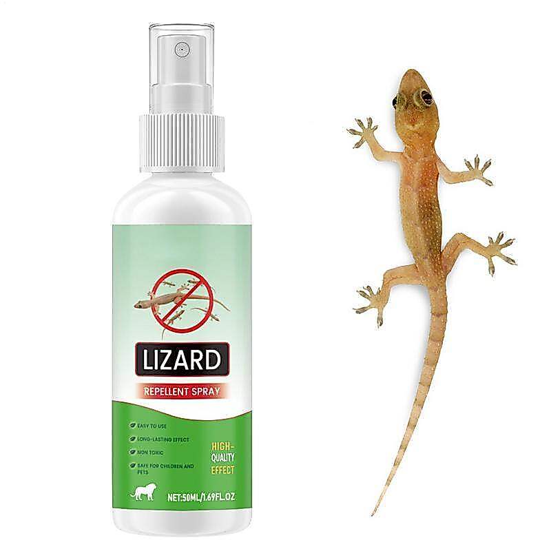 เครื่องไล่หนูในร่ม 50ml Lizard Repellents Lavender Oil Gecko Spray ที่มีประสิทธิภาพสัตว์เลื้อยคลาน D