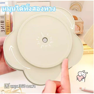 ที่ใส่ปากกาหมุนได้ กล่องเก็บดินสอการ์ตูนหมุนได้ 360 องศา ความจุใหญ่ DIY สติกเกอร์ ที่จัดระเบียบเครื่องเขียนแบบตั้งโต๊ะ