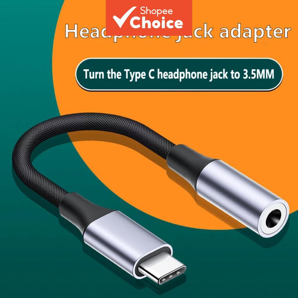 สาย USB C เป็นแจ็คหูฟัง 3.5 มม. AUX Audio Type-C สําหรับแล็ปท็อป แท็บเล็ต สมาร์ทโฟน