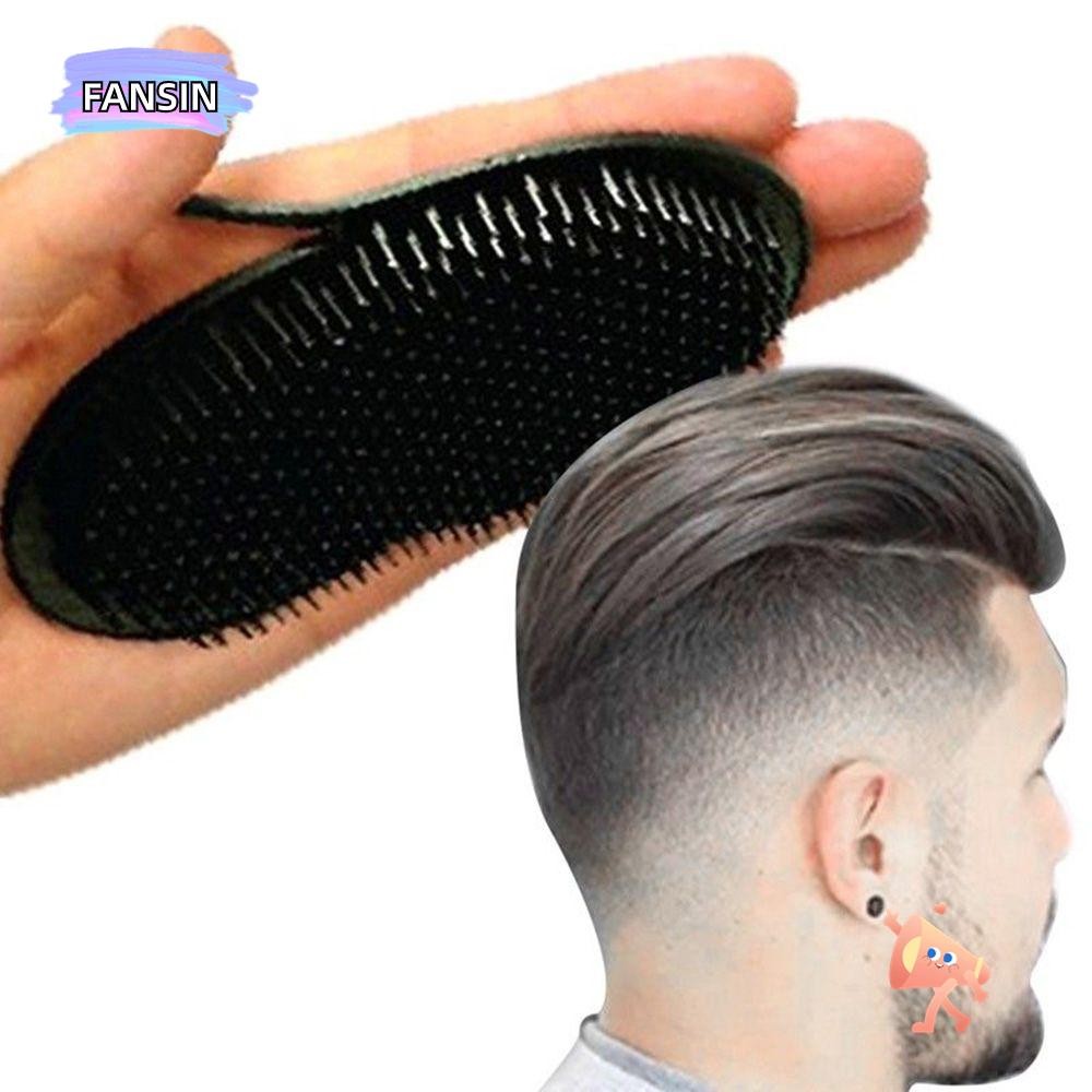 FANSIN Pocket Hair Comb Men Palm Beard Brush