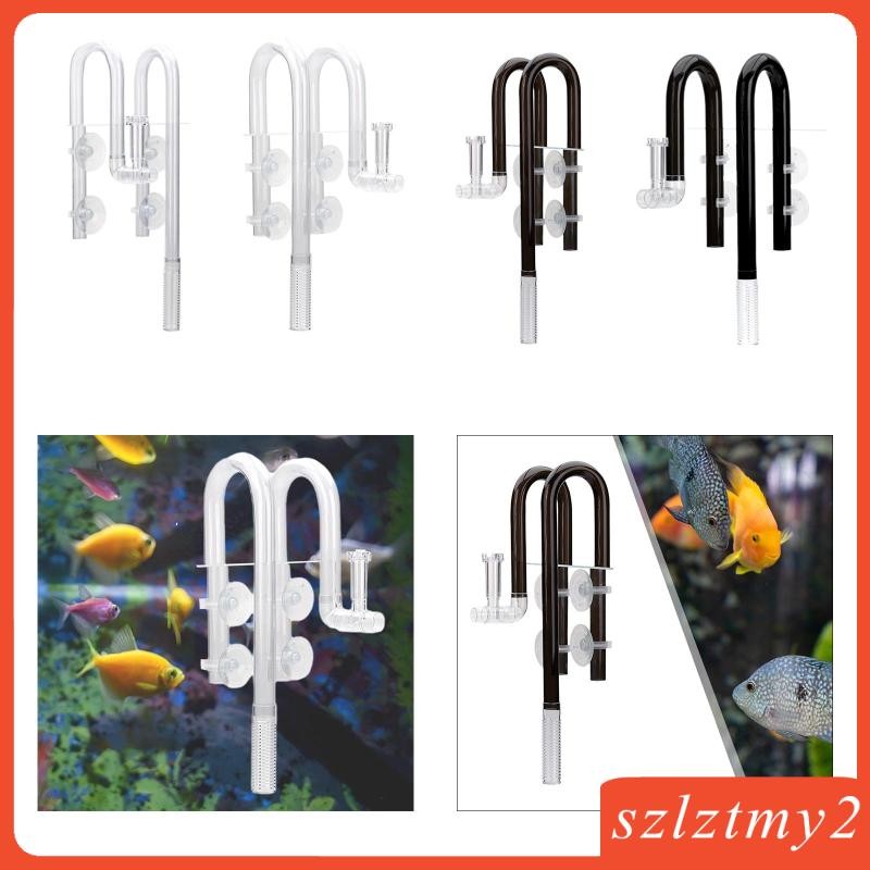 [Szlztmy2] หลอดตู้ปลาสําหรับตัวกรองตู้ปลาพร้อมฟังก์ชั่นพื้นผิว Skimmer