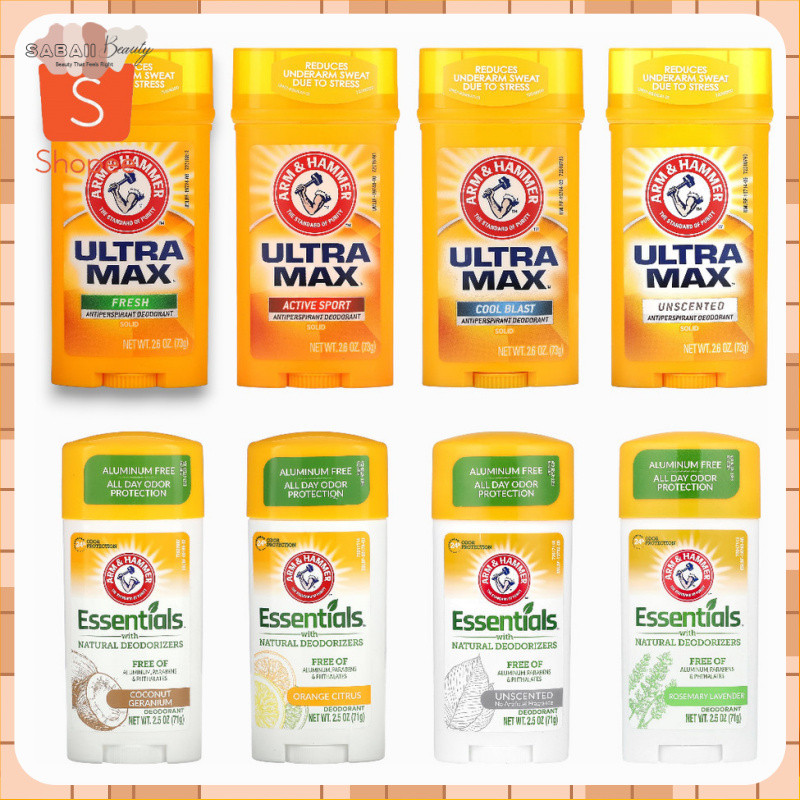 Arm & Hammer โรลออน (พร้อมส่ง) สินค้านำเข้าจาก USA ของแท้ 100% Antiperspirant Deodorant