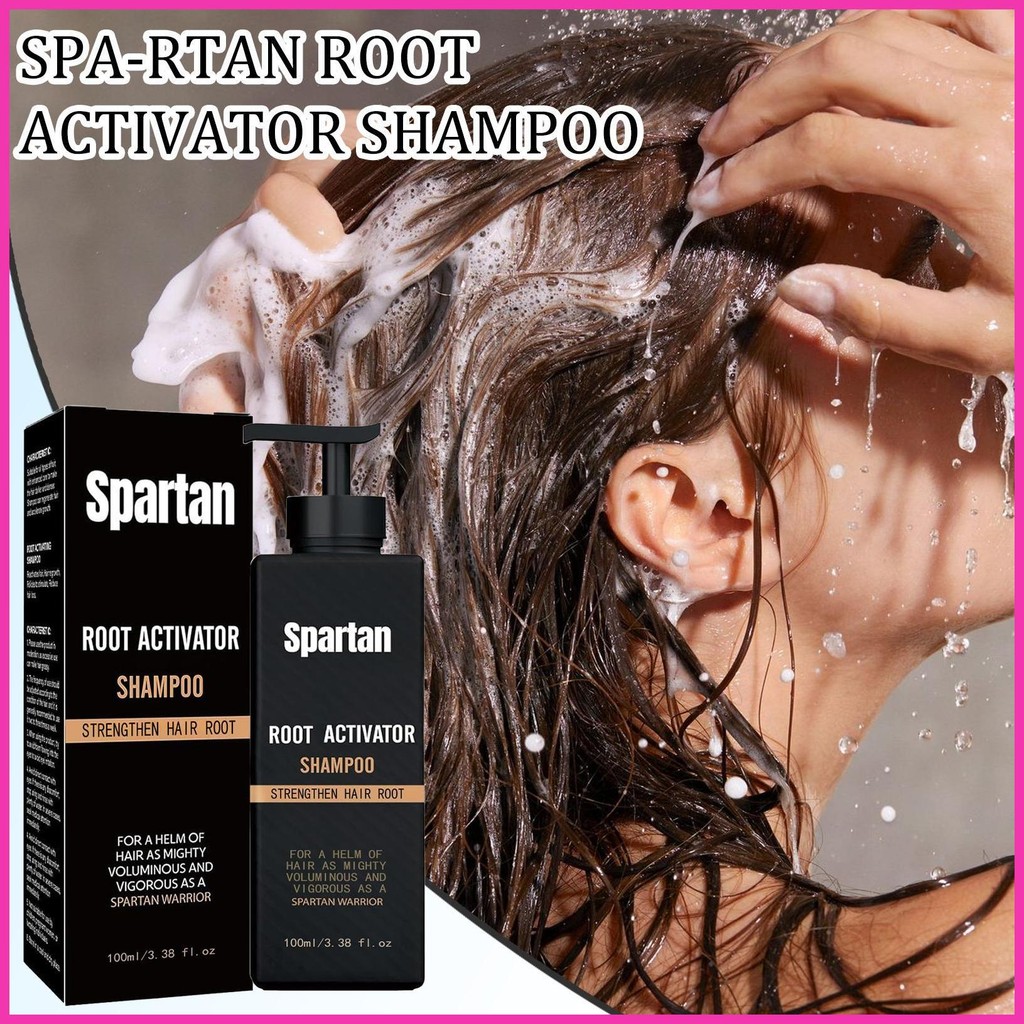Nourishing Hair Shampoo 100ml Root Strengthening Shampoo ขจัด Buildup ทําความสะอาดหนังศีรษะอย่างอ่อน