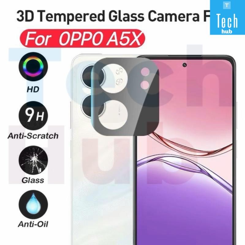 ฟิล์มกระจกเลนส์กล้อง สำหรับ For OPPO A5X ฟิล์มกันรอยกล้องด้านหลัง ฟิล์มกระจกนิรภัยป้องกันเลนส์กล้อง