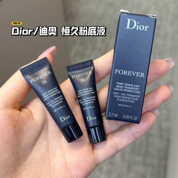 รองพื้น cushion Dior Dior Long-Lasting Locking Makeup Liquid Foundation 0N/1N Brand New Gel Lasting 