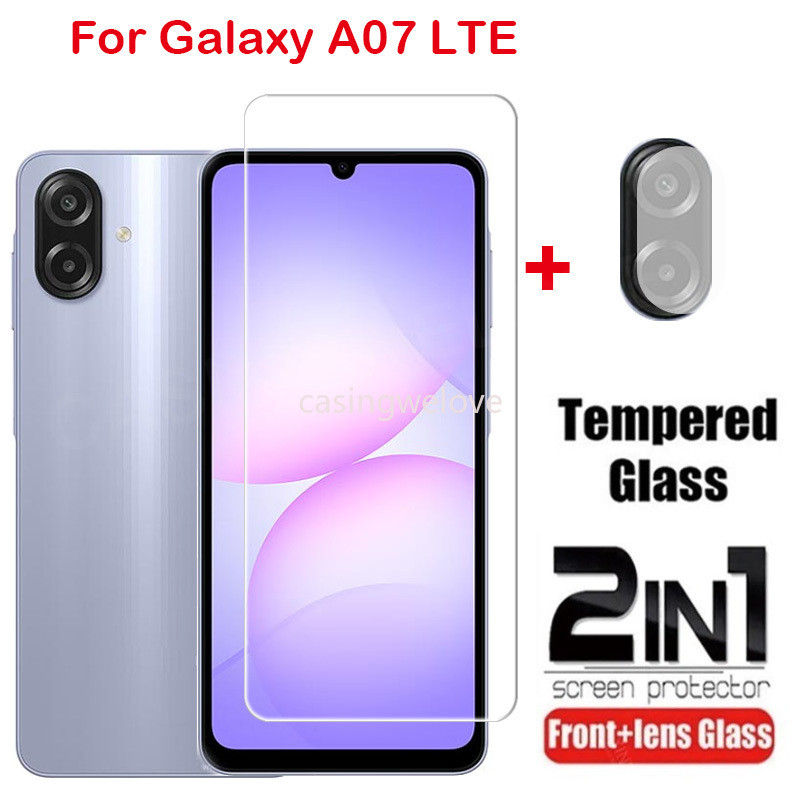 สําหรับ Samsung Galaxy A07 LTE A17 A27 A37 A57 LTE A06 GalaxyA07 5G 4G 2025 คลุมทั้งหมดกระจกนิรภัยด้