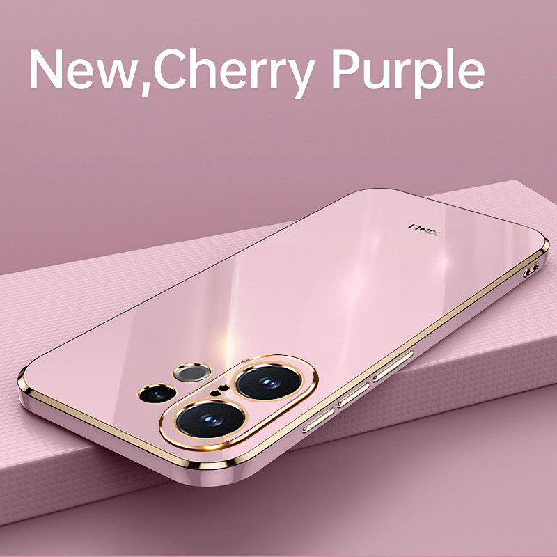 สําหรับ Vivo X200 FE ปลอกกันกระแทกซิลิโคนอ่อนนุ่มไฟฟ้าสําหรับ Vivo X200FE V2503 เคสโทรศัพท์ฝาหลัง