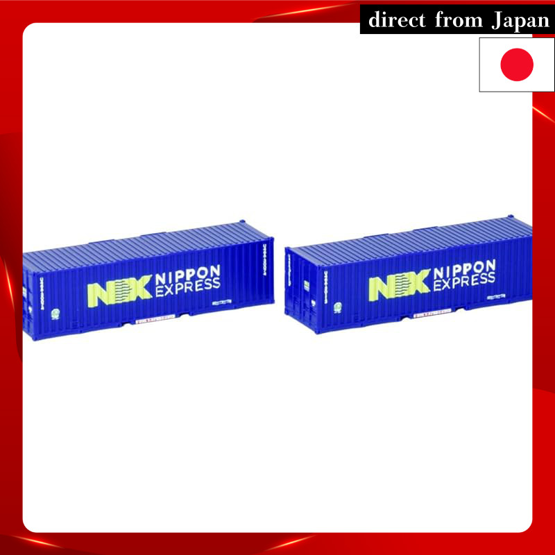 TOMYTEC TOMIX N Gauge Private U46A-30000 Type Container NX Nippon Express Navy, 2 pieces, Railway Mo