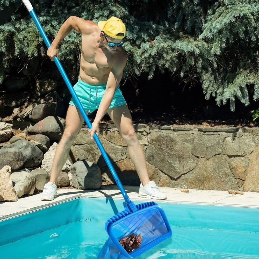 LUNAEDGE Pool Net แบบไร้เสา ตักใบไม้ในสระ ความจุขนาดใหญ่พร้อมกรอบเสริม สระว่ายน้ำ ราคา ถูกที่สุด ดีลบีเคเค แกลเลอรีภาพที่ 4
