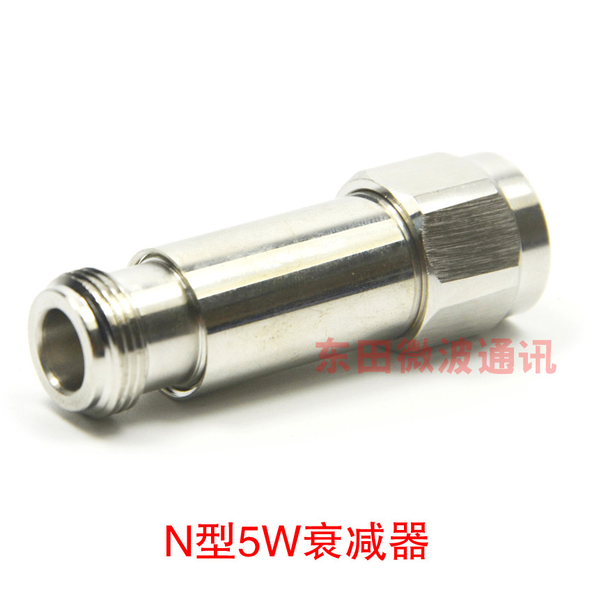 N-Type Connector 5W6G Attenuator 1dB5dB10dB20dB30dB การสื่อสารสายเชื่อมต่อ JK Connector