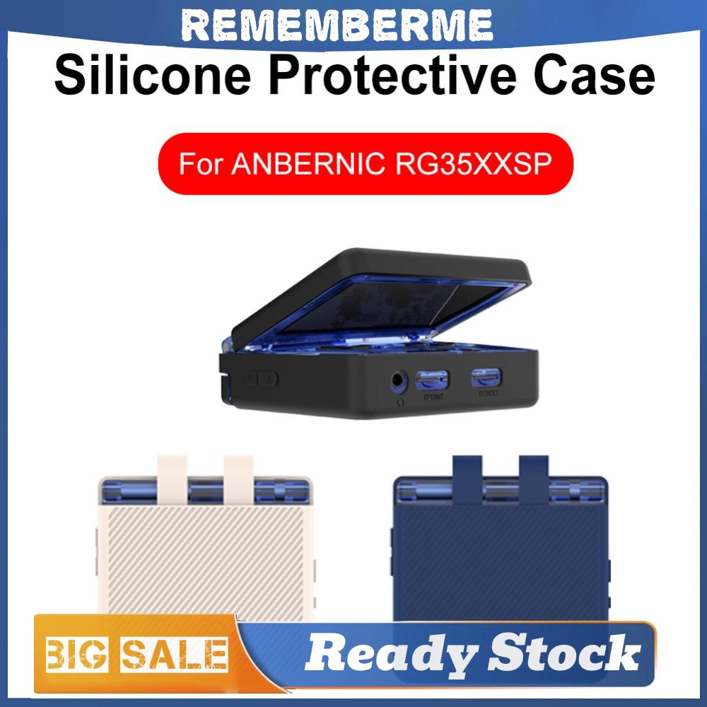 เคสซิลิโคนกันกระแทก Anti-Scratch ฝาครอบป้องกัน Anti-drop Soft Case ป้องกันผิวสําหรับ ANBERNIC RG35XX