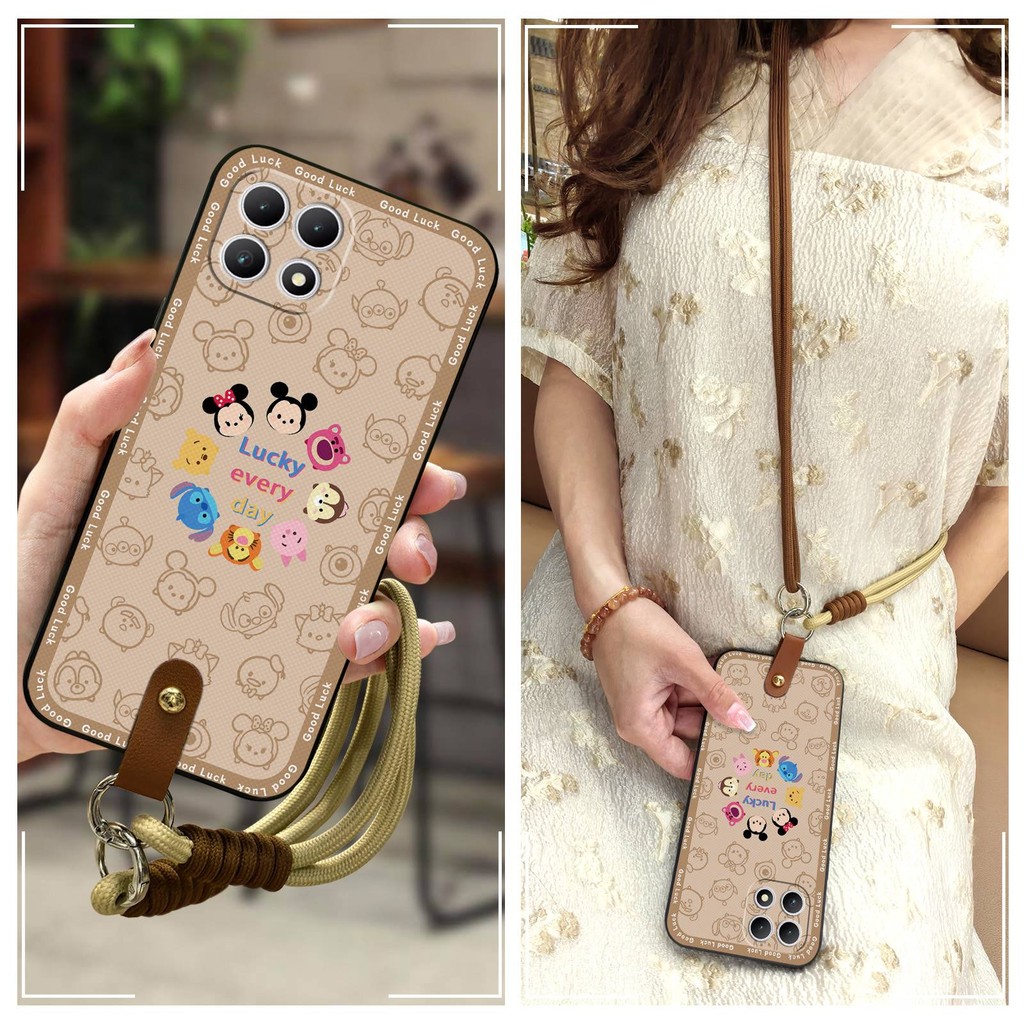 TCL สร้อยคอCrossbodyสําหรับTCL T-Mobile-Revvl7/Tโทรศัพท์ 2 5GทนทานTPUแฟชั่นการออกแบบกันกระแทกสกปรกป้