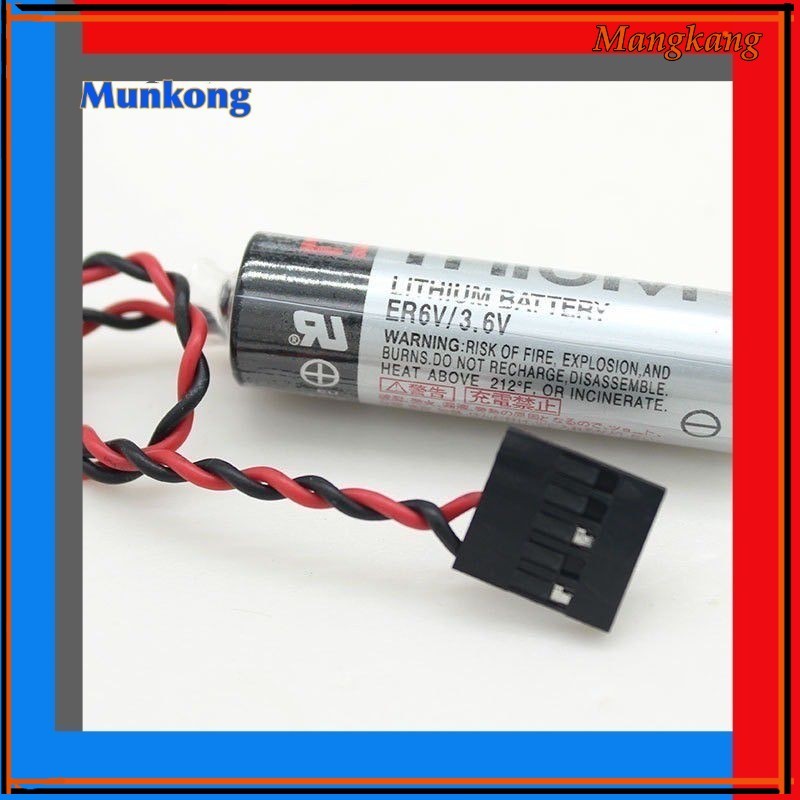 แบตเตอรี่ ER6V แจ็ค4ช่อง ER6V/3.6V ER6V  ER6  Industrial Battery