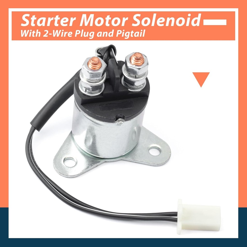 มอเตอร์สตาร์ท Solenoid W/2-สายปลั๊ก Pigtail สําหรับ Generac GP6500E GP7500E GP8000E สําหรับ A-ipower