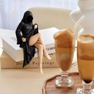 12 ซม.Ghost Girl คอสเพลย์ฮาโลวีน Action Figure รุ่น Q ตุ๊กตาของขวัญเด็กตกแต่งรถเครื่องประดับของเล่นคอลเลกชันตกแต่งบ้านประติมากรรมน่ารักMLML