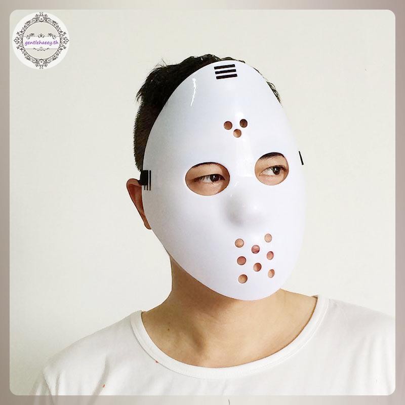 GG Jason Voorhees Horror Movie Hockey Mask หน้ากากฮาโลวีนที่น่ากลัว TH - รูปที่ 2