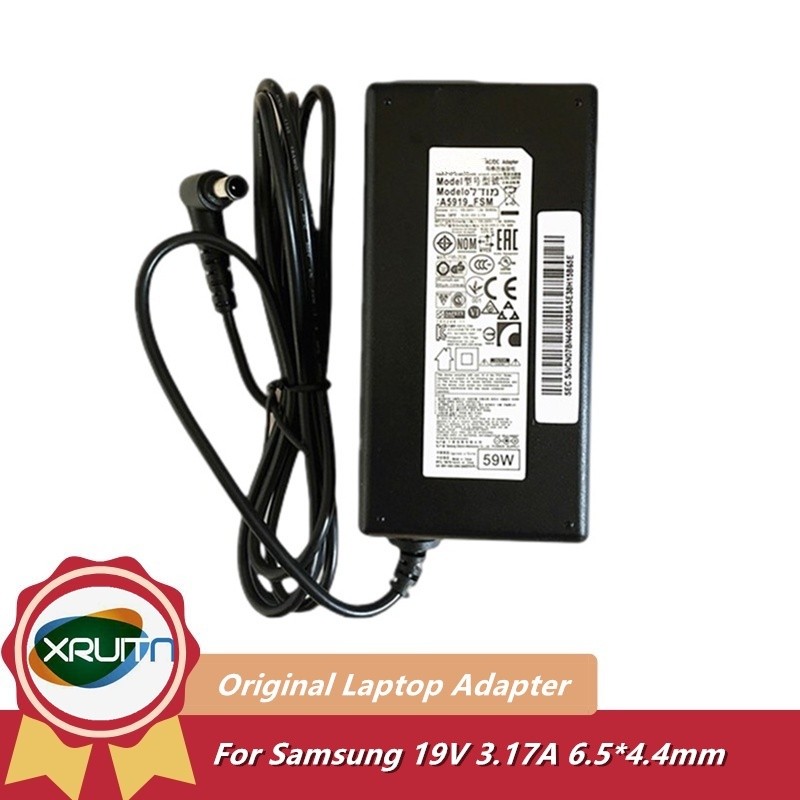 สําหรับ Samsung A5919FSM Original Charger อะแดปเตอร์ AC 19V 3.17A BN4400838A สําหรับ SAMSUNG TV MONI