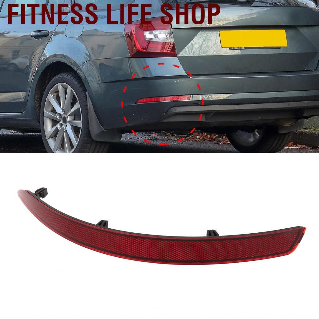 Fitness Life Shop-th Bumper Reflector การทัศนวิสัยที่ชัดเจนปรับปรุงการออกแบบความปลอดภัยที่มีสไตล์สำห